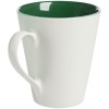 Изображение №2 | Кружка New Bell матовая, белая с зеленым