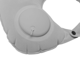 Изображение №3 | Подушка для путешествия с помпой «Push» (серый)