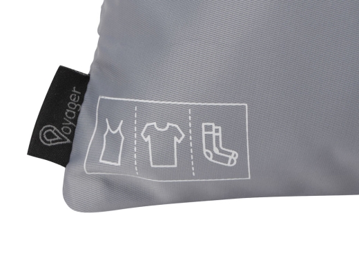 Изображение №9 | Комплект чехлов для путешествий «Diego» (серый)