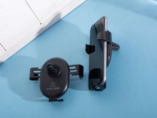 Изображение №10 | Автомобильное беспроводное зарядное устройство «Mobi» (черный)