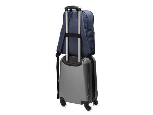 Изображение №12 | Рюкзак «Merit» со светоотражающей полосой (синий/светло-синий)