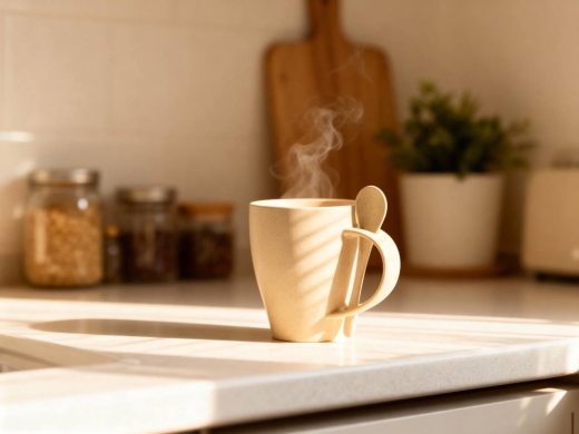 Изображение №5 | Кружка из пшеничного волокна «Nina» (бежевый)