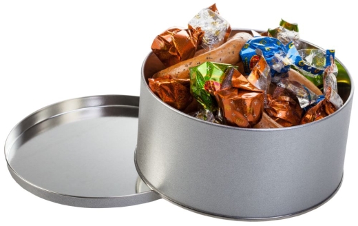 Изображение №3 | Коробка Pragmax M, круглая, серебристая