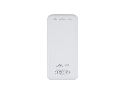 Изображение №3 | Внешний аккумулятор с дисплеем, 10000 mAh (белый)