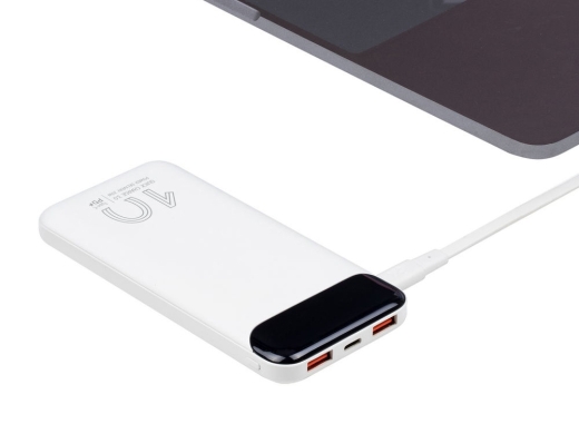 Изображение №12 | Внешний аккумулятор с дисплеем, 10000 mAh (белый)