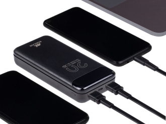 Изображение №13 | Внешний аккумулятор с дисплеем, 20000 mAh (черный)