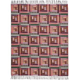 Изображение №6 | Плед Baltimora, бордовый