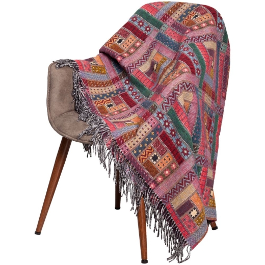 Изображение №2 | Плед Baltimora, бордовый