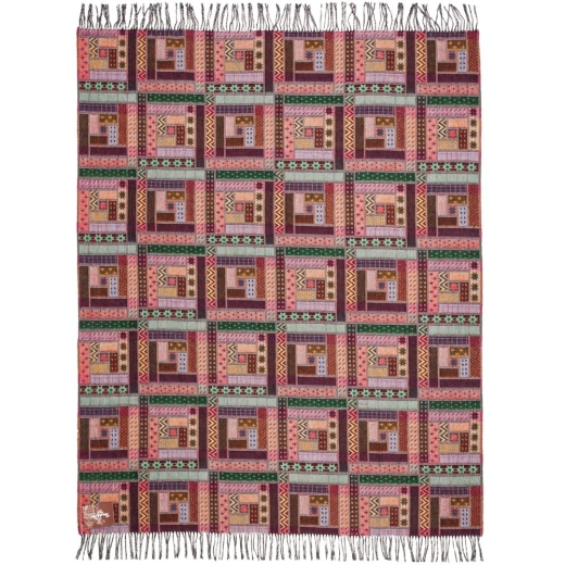 Изображение №6 | Плед Baltimora, бордовый