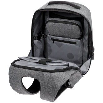 Изображение №6 | Рюкзак с потайным карманом inGreed, серый