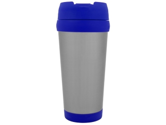 Изображение №3 | Термокружка «Певенси» (серебристый/синий)