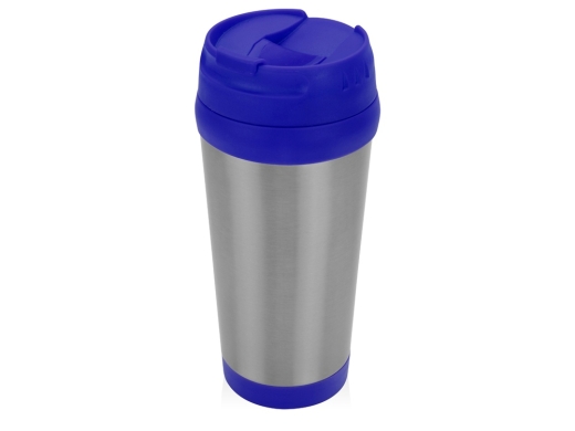 Изображение №1 | Термокружка «Певенси» (серебристый/синий)