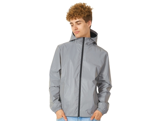 Изображение №1 | Ветровка светоотражающая «Reflector» S (серый светоотражающий)