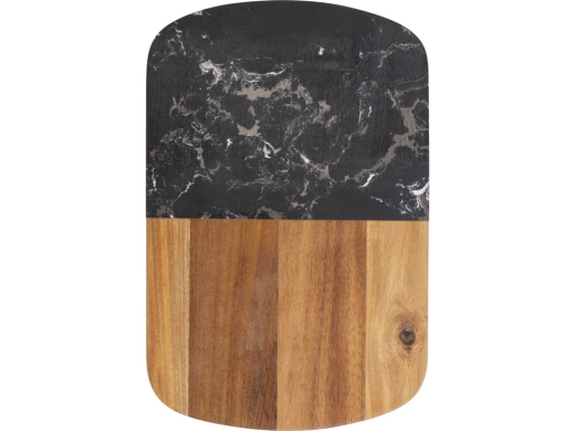 Изображение №4 | Набор для сыра в подарочной коробке из акации и мрамора «Date» (натуральный)