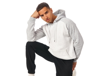 Изображение №2 | Толстовка с капюшоном «Dublin» мужская S (белый меланж/серый меланж)