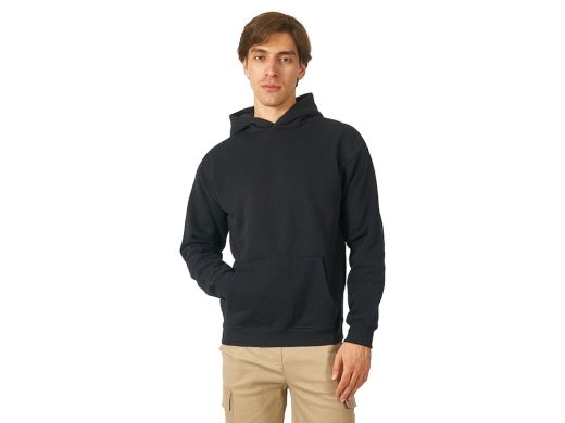 Изображение №2 | Толстовка с капюшоном оверсайз «Berlin» унисекс XS-S (черный)