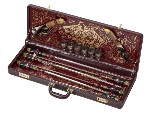 Изображение №1 | Набор «Россия» (бордовый, серебристый, орех)