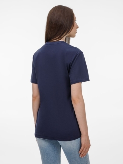 Изображение №13 | Футболка унисекс T-Bolka 180, темно-синяя, размер XS