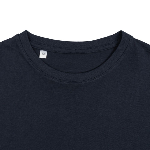 Изображение №4 | Футболка унисекс T-Bolka 180, темно-синяя, размер XS