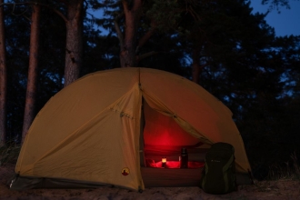 Изображение №10 | Кемпинговый фонарь Fyrtorn, серый с черным