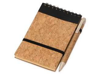 Изображение №5 | Блокнот «Forli S» с обложкой из пробки (натуральный/черный)