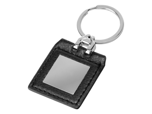 Изображение №1 | Брелок прямоугольный (черный/серебристый)