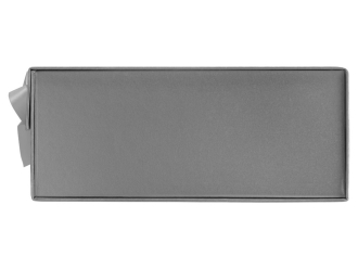 Изображение №6 | Коробка разборная с лентой и магнитным клапаном (серебристый)