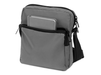 Изображение №5 | Светоотражающая сумка через плечо «Reflector» с внутренним карманом (серый светоотражающий)