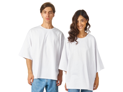 Изображение №1 | Футболка оверсайз «Berlin» унисекс XS-S (белый)