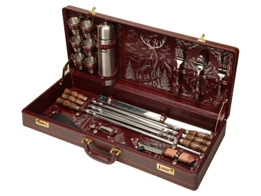 Изображение №1 | Набор «Подарочный» (бордовый/золотистый, серебристый)