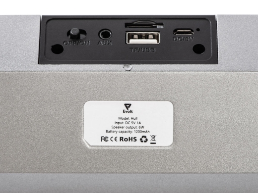 Изображение №9 | Портативная стереоколонка «Hull», 2*3 Вт (серый)