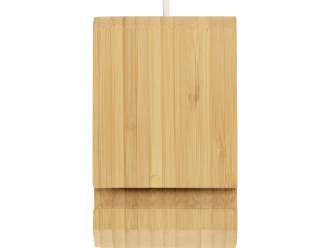 Изображение №5 | Беспроводное зарядное устройство из бамбука «Jetty», 10 Вт (натуральный)
