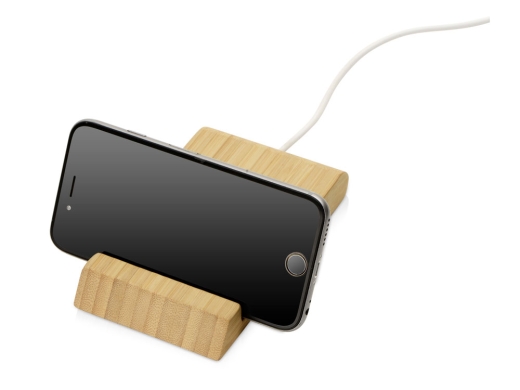 Изображение №3 | Беспроводное зарядное устройство из бамбука «Jetty», 10 Вт (натуральный)