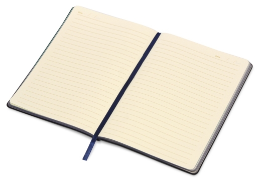 Изображение №3 | Блокнот А5 «Fabrizio», 80 листов, с цветным срезом (темно-синий)