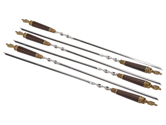 Изображение №3 | Набор шампуров «Россия» (черный/бордовый)