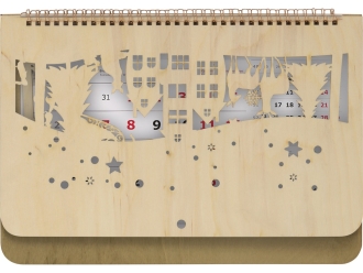 Изображение №3 | Новогодний календарь на 2025 год (натуральный)