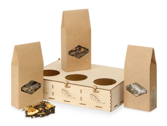 Изображение №1 | Подарочный набор «Чайный лист» (натуральный)