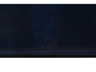 Изображение №9 | Бизнес-блокнот на молнии А5 «Fabrizio» с RFID защитой (темно-синий)