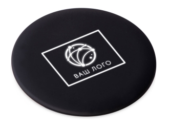 Изображение №1 | Беспроводное зарядное устройство с подсветкой логотипа «Moon spot», 10 Вт (черный)