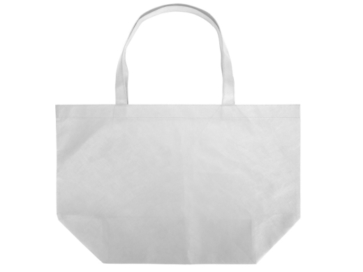 Изображение №4 | Сумка Reviver с донной складкой из нетканого переработанного материала RPET (белый)