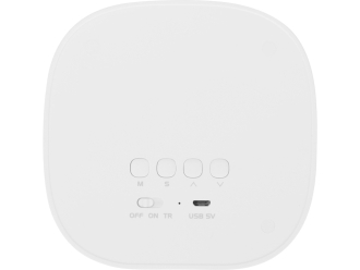 Изображение №6 | Беспроводные часы с датчиком освещенности и подсветкой «Night Watch» (белый/серый)