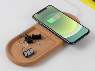 Изображение №6 | Беспроводное зарядное устройство «NEO Eco XL», 10 Вт (светло-коричневый)