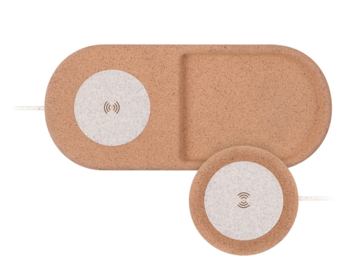 Изображение №4 | Беспроводное зарядное устройство «NEO Eco XL», 10 Вт (светло-коричневый)