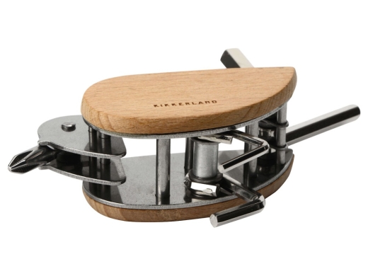 Изображение №5 | Мультитул в форме птицы «Bird» (серебристый/натуральный)