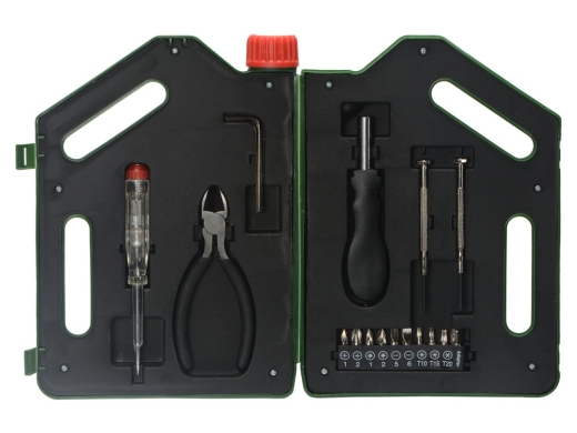 Изображение №2 | Набор инструментов в канистре «Oil Jug» (черный, серебристый, зеленый)