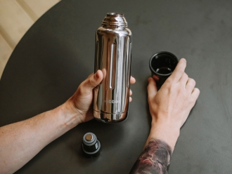 Изображение №9 | Вакуумный термос «Flask», 470 мл 470 мл (серебристый зеркальный)