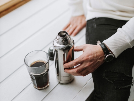 Изображение №7 | Вакуумный термос «Flask», 470 мл 470 мл (серебристый зеркальный)