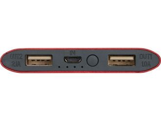 Изображение №6 | Внешний беспроводной аккумулятор «Juice», 8000 mAh (красный)