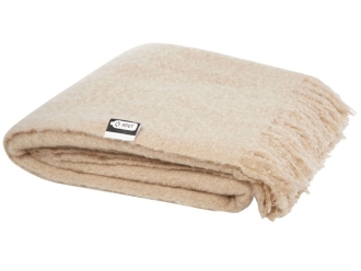 Изображение №4 | Мохеровый плед «Ivy» из вторичного ПЭТ (бежевый)