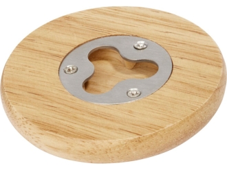 Изображение №3 | Деревянная подставка с открывалкой для бутылок «Scoll» (натуральный)